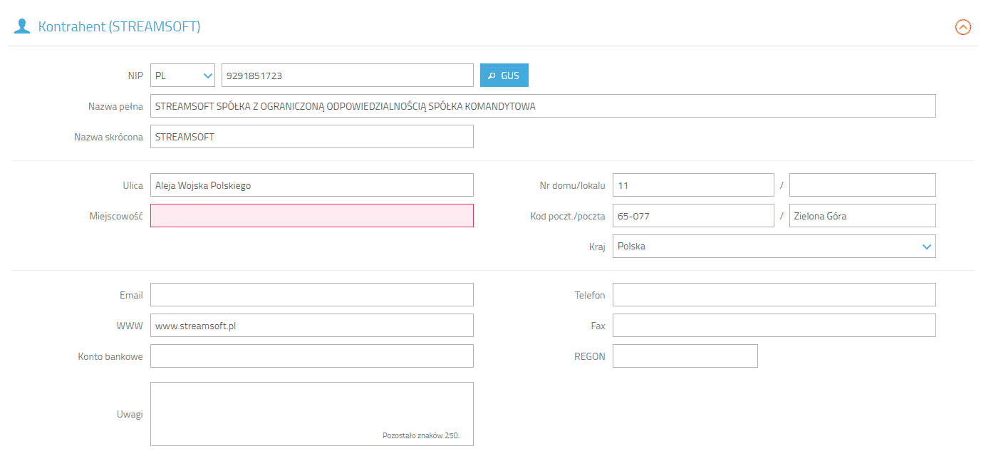 Poprawienie widoczności formularzy