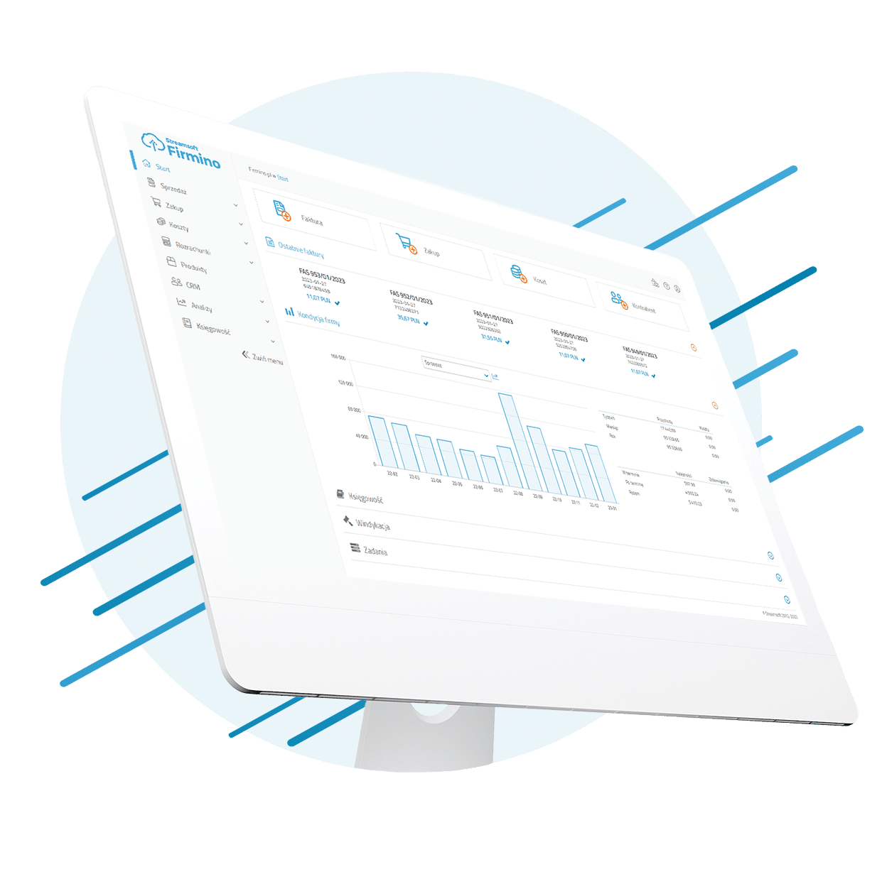 Program do faktur mockup