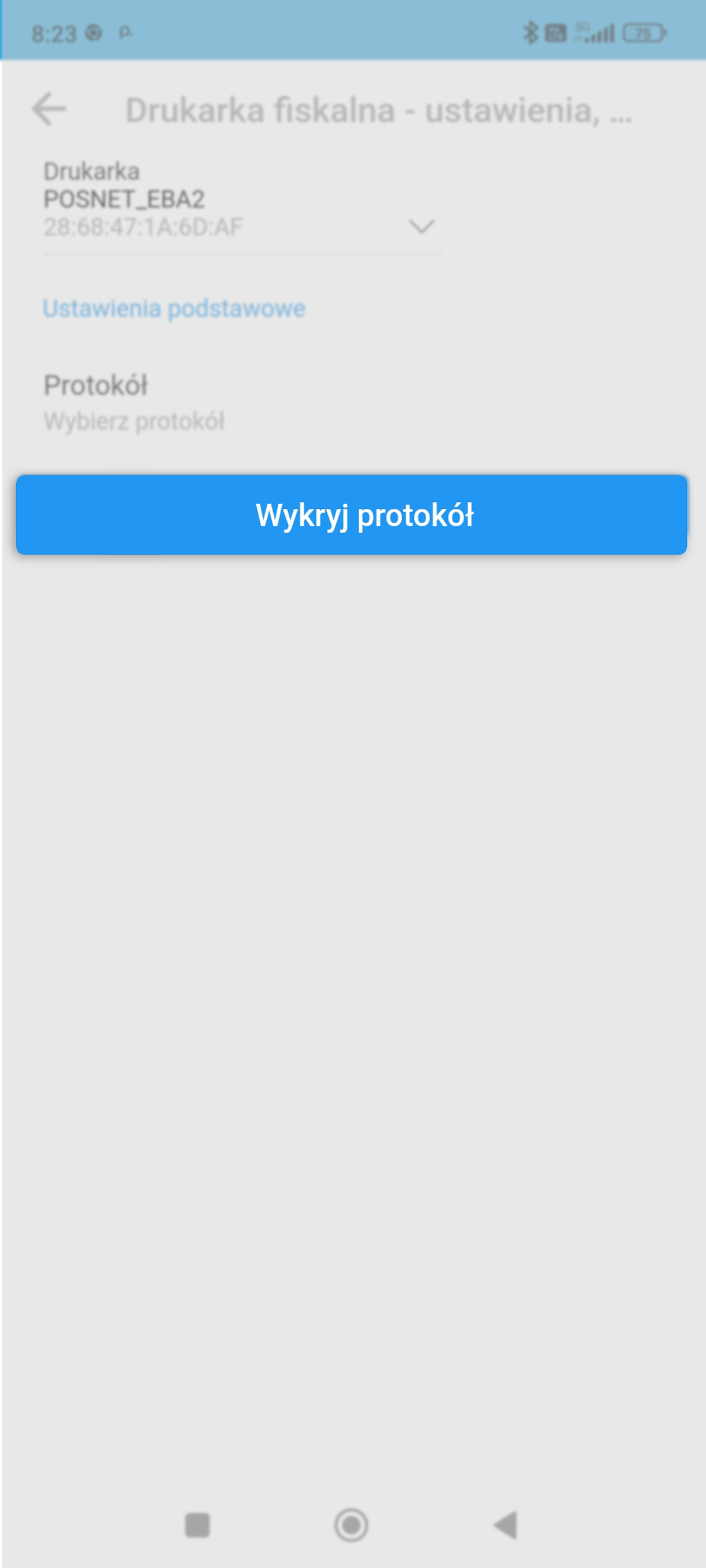 Streamsoft Firmino Mobile - wykrywanie protokołu