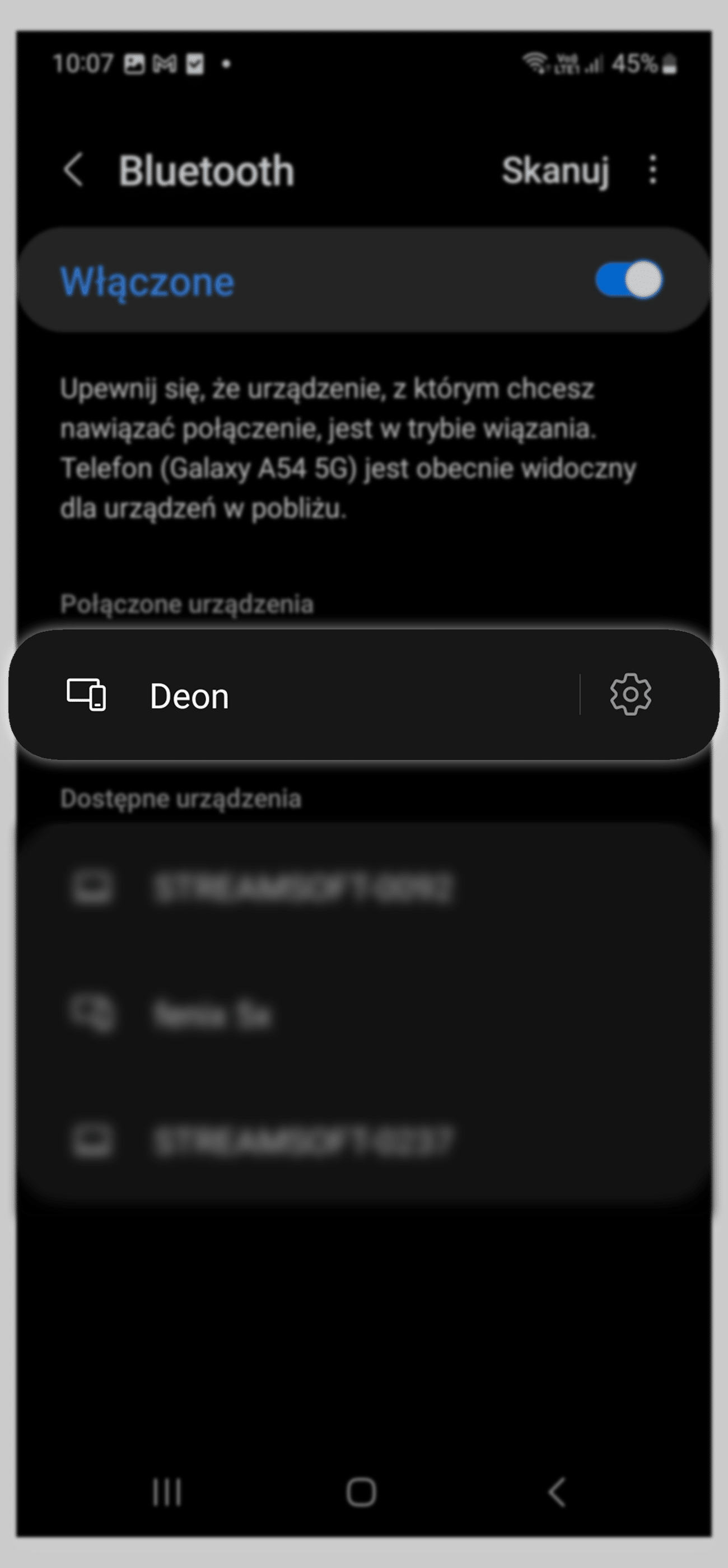 Połączone urządzenia