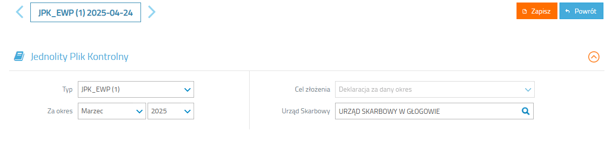 JPK EWP
