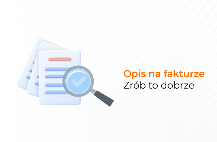 Opis na fakturze
